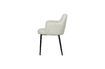 Miniatura Silla efecto piel de oveja blanca Dining 3