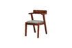 Miniatura Silla Ellis de madera oscura 5