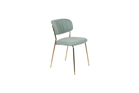 Silla Jolien oro y verde claro