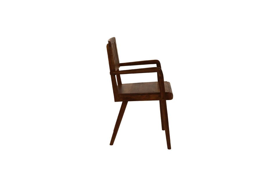 Silla Kato de madera oscura - 8