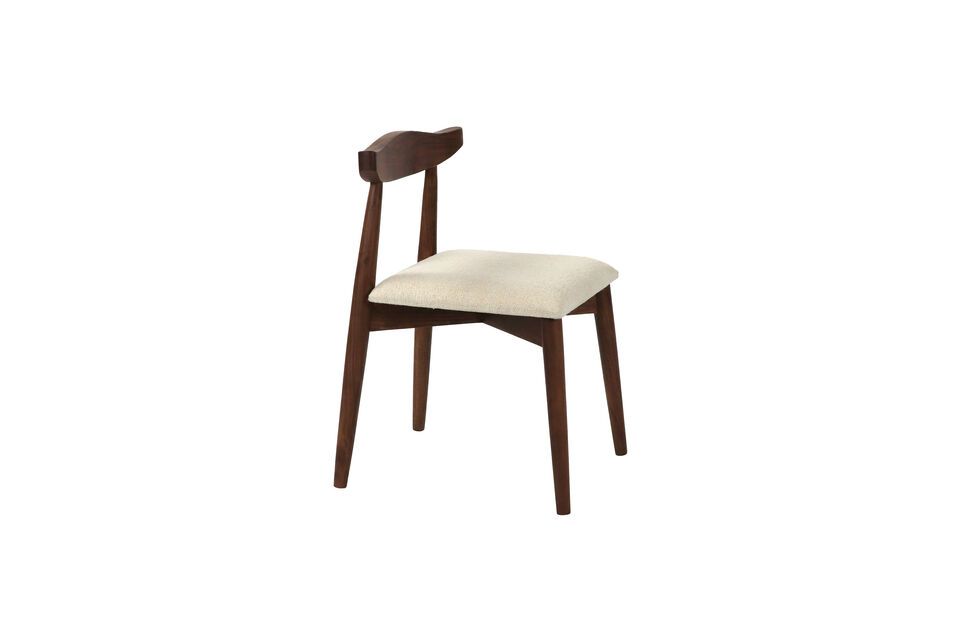 Silla Mandela de madera marrón - 7