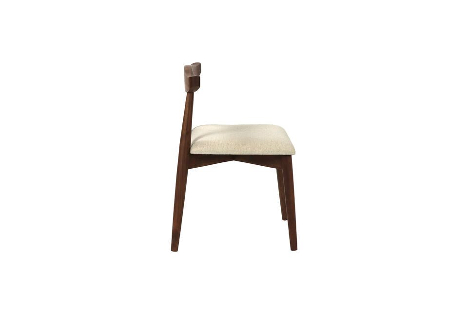 Silla Mandela de madera marrón - 8