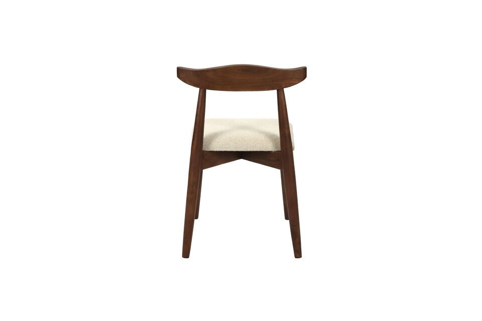 Silla Mandela de madera marrón - 9