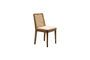 Miniatura Silla Pablo de madera oscura Clipped