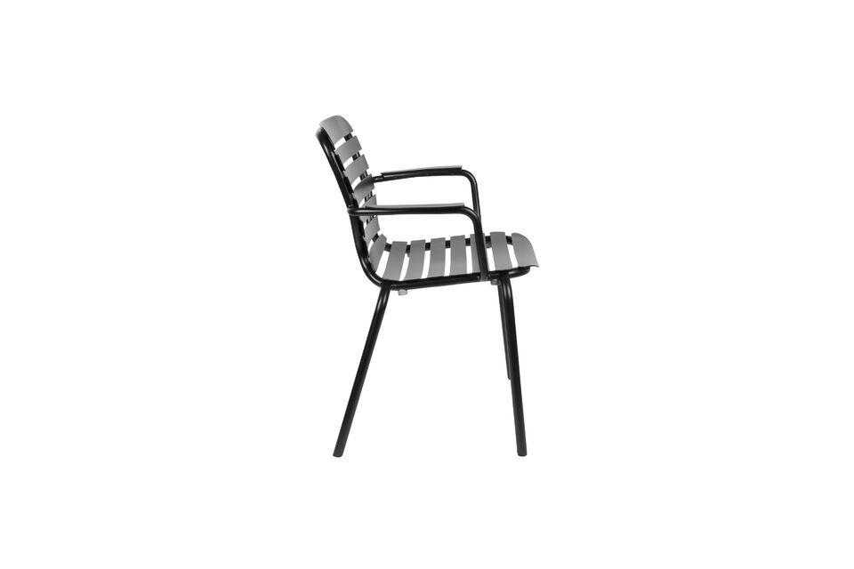 Sillón aluminio negro Vondel - 5