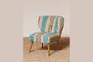 Miniatura Sillón de madera multicolor Indiana 1