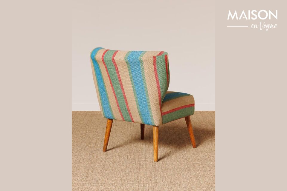 Descubra el encanto atemporal del sillón de madera Indiana