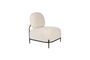 Miniatura Sillón de plástico beige Polly Clipped