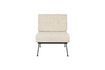 Miniatura Sillón de tela beige Bowie 6