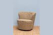 Miniatura Sillón de tweed naranja Tweedy 1