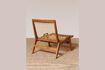 Miniatura Sillón Glasgow de teca beige 2