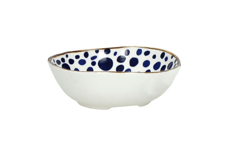 Sopa de porcelana azul Anafi Pomax