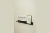 Miniatura Soporte de pared con marco de metal gris claro Care 2