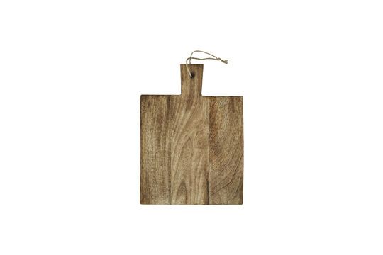 Tabla de cortar de madera de mango oscuro Salchichas Clipped