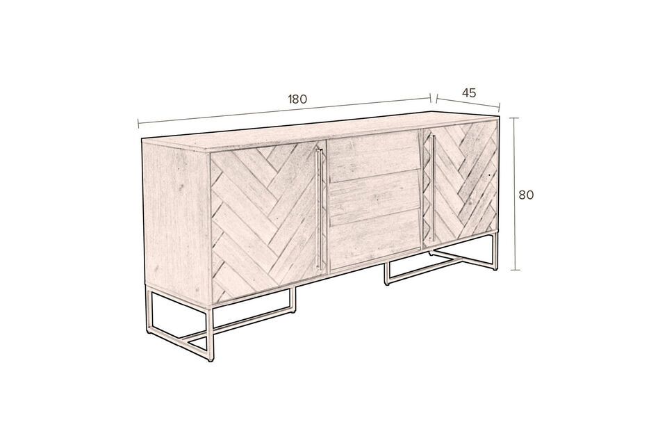 Tablero alto de madera de roble Class - 17