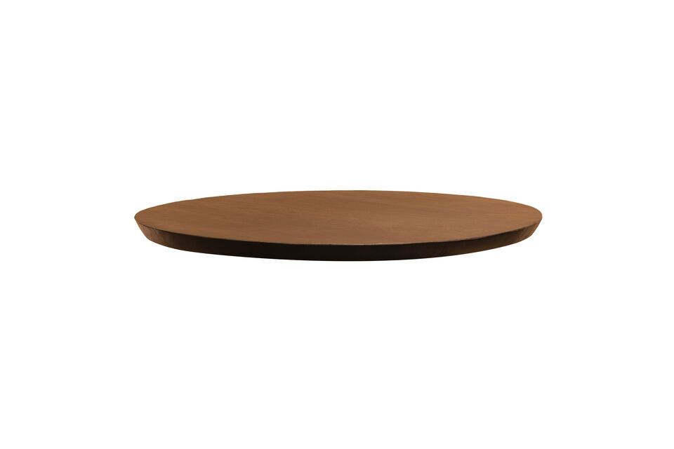 Tablero de 2 plazas de madera oscura Woody Pomax