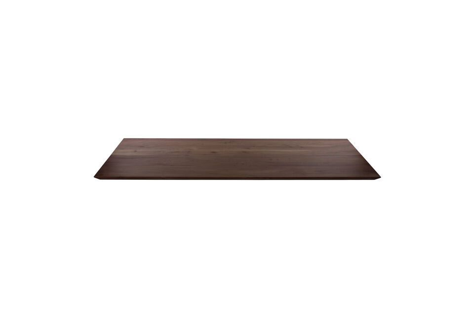 Tablero de madera oscura para 8 personas Pomax