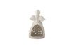 Miniatura Tarro para velas Sabie de gres beige 5