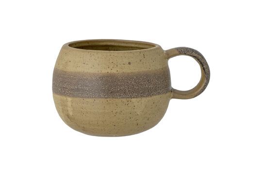 Taza de gres beige Solange Clipped