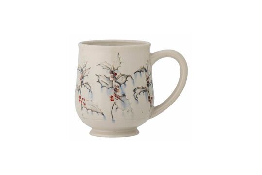 Taza de gres blanco Hollie Clipped