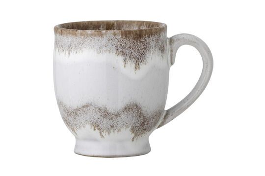 Taza de gres gris Jatoba Clipped