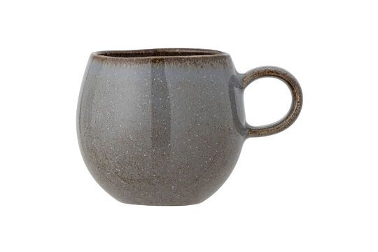 Taza de gres gris Sandrine Clipped