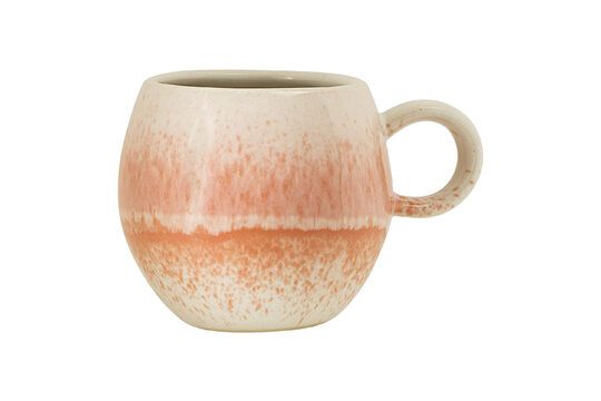 Taza de gres Paula naranja Clipped