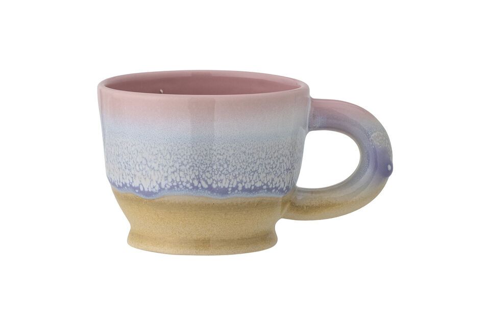 Taza de gres rosa Safie Bloomingville