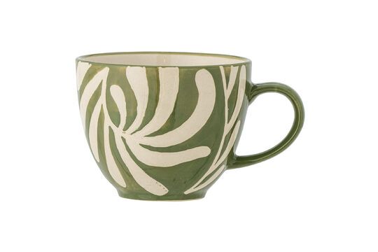 Taza de gres verde Heikki Clipped