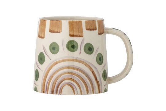 Taza de gres verde Shama Clipped