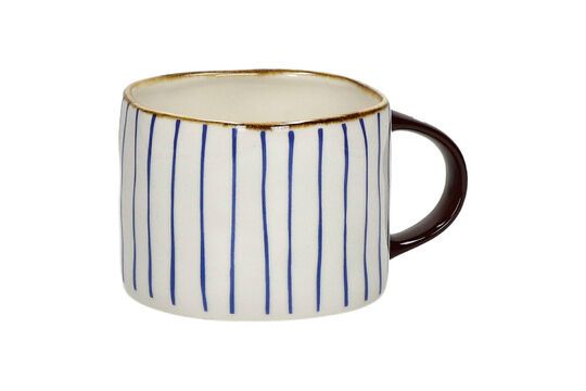 Taza de porcelana blanca Anafi Clipped