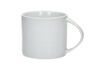 Miniatura Taza de porcelana blanca Porcelino White 1