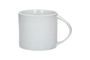 Miniatura Taza de porcelana blanca Porcelino White Clipped