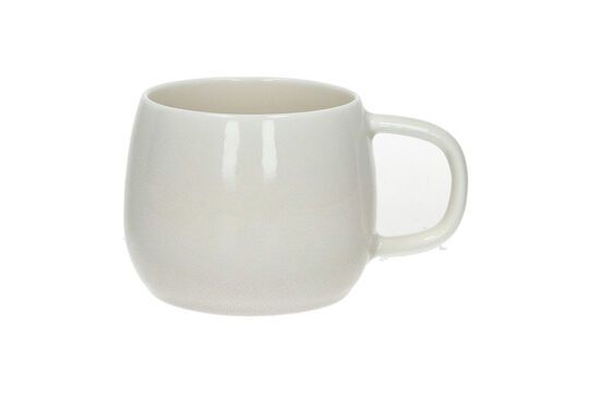 Taza pequeña de porcelana beige Biscotti Clipped