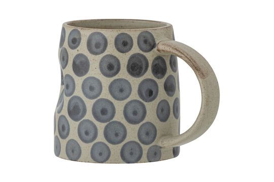 Tinni taza de gres azul Clipped