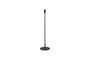 Miniatura Trivo candelabro pequeño de metal negro Clipped