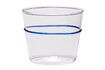 Miniatura Vaso de agua de cristal azul Orbit 1