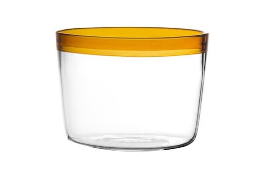 Vaso de agua pequeño de cristal ámbar Tarifa Clipped