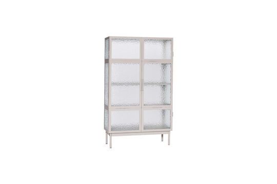 Vitrina de cristal gris Plex Clipped